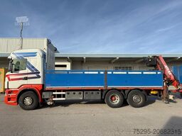 SCANIA R500 V8 Atlas Kran kompl. Hänger- Zug!