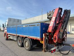SCANIA R500 V8 Atlas Kran kompl. Hänger- Zug!