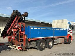 SCANIA R500 V8 Atlas Kran kompl. Hänger- Zug!