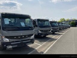MITSUBISHI Canter 3C15 Hinterkipper mit Staubox AHK3,5/grau
