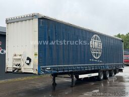 Semirimorchio con telone KRONE SD Curtainsider, Edscha / MEGA / Liftachse/EBS-E