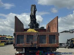 Abrollcontainer + Kran Jonsered 1020 7,3m = 1,4t