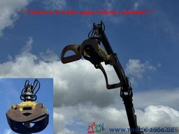 Abrollcontainer + Kran Jonsered 1020 7,3m = 1,4t