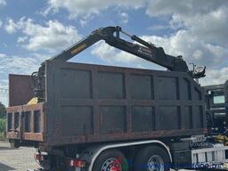 Abrollcontainer + Kran Jonsered 1020 7,3m = 1,4t