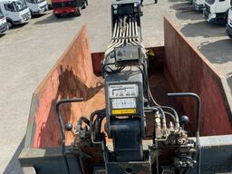 Abrollcontainer + Kran Jonsered 1020 7,3m = 1,4t