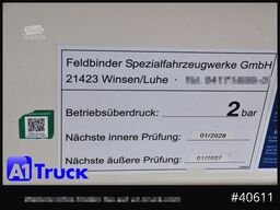 FELDBINDER EUT 55,3, 7 Kammern Futter Feed, Lenkachse, Alufelgen,