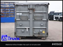 POL OSTEG Abrollcontainer 47,5m³, Mulde, Dachplane, Portaltür
