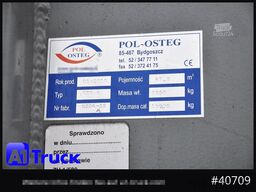 POL OSTEG Abrollcontainer 47,5m³, Mulde, Dachplane, Portaltür