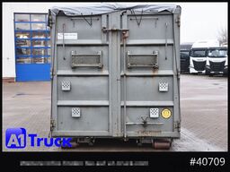 POL OSTEG Abrollcontainer 47,5m³, Mulde, Dachplane, Portaltür