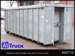 POL OSTEG Abrollcontainer 47,5m³, Mulde, Dachplane, Portaltür