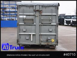 POL OSTEG Abrollcontainer 47,5m³, Mulde, Dachplane, Portaltür