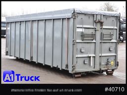 POL OSTEG Abrollcontainer 47,5m³, Mulde, Dachplane, Portaltür