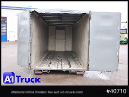POL OSTEG Abrollcontainer 47,5m³, Mulde, Dachplane, Portaltür