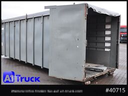 POL OSTEG Abrollcontainer 47,m³, Mulde, 1 seitig Schiebeplane, Plane