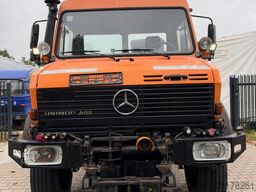 MERCEDES-BENZ Unimog U2400 437 Kipper verdichtereinheit