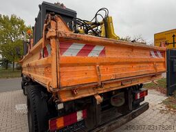 MERCEDES-BENZ Unimog U2400 437 Kipper verdichtereinheit