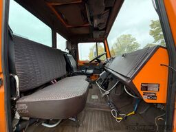 MERCEDES-BENZ Unimog U2400 437 Kipper verdichtereinheit