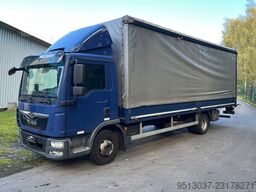 MAN TGL 12.190 Pritsche + Schiebeplane AHK Klima
