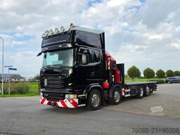 Scania R490 8x2 EURO6!! HIAB 85TM! AFSTANDSBEDIENING!!...