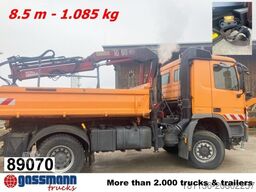 Mercedes-Benz Actros 1832 LAK 4x4, Winterdienstaustattung, Kran