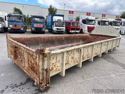  11m³ Abrollcontainer Mulde Rampenklappe L-6,50m