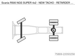 Scania R500 NGS SUPER 4x2 - NEW TACHO - RETARDER - 302...