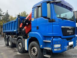 MAN TGS 41.400 8x4 BB  Palfinger Dreiseite