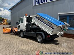 Multicar M30 4x4 Winterdienst Streuer- Schild/ Bürste