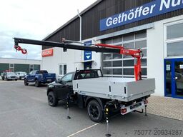 ISUZU D-Max Single Cab 4x4 L + Kran +Pritsche+