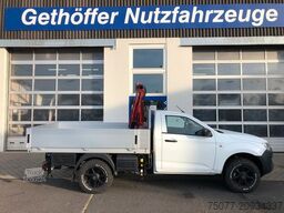 ISUZU D-Max Single Cab 4x4 L + Kran +Pritsche