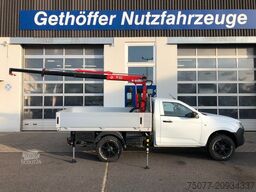 ISUZU D-Max Single Cab 4x4 L + Kran +Pritsche