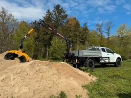 ISUZU D-Max Space Cab L AT BIG-MAX Forstkran Greifer