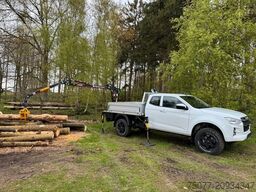 ISUZU D-Max Space Cab L AT BIG-MAX Forstkran Greifer