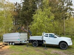 ISUZU D-Max Space Cab L AT BIG-MAX Forstkran Greifer