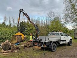 ISUZU D-Max Space Cab L AT BIG-MAX Forstkran Greifer
