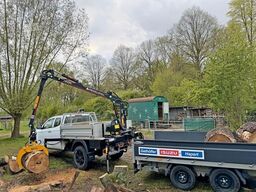ISUZU D-Max Space Cab L AT BIG-MAX Forstkran Greifer