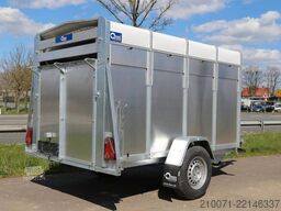 BLYSS Kleinvieh Transportanhänger 258x140x148cm 1300kg