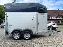 Humbaur Pferdeanhänger Equitos Alu Plus Darkblue Editio...