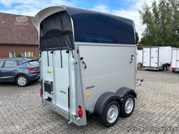 Humbaur Pferdeanhänger Equitos Alu Plus Darkblue Editio...