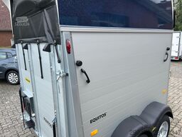 Humbaur Pferdeanhänger Equitos Alu Plus Darkblue Editio...