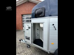 Humbaur Pferdeanhänger Equitos Alu Plus Darkblue Editio...