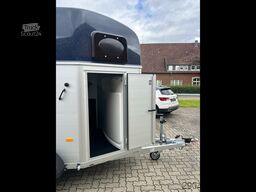 Humbaur Pferdeanhänger Equitos Alu Plus Darkblue Editio...