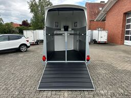Humbaur Pferdeanhänger Equitos Alu Plus Darkblue Editio...