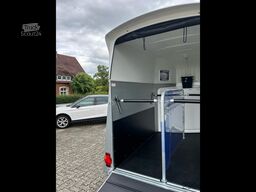 Humbaur Pferdeanhänger Equitos Alu Plus Darkblue Editio...