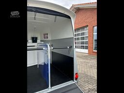 Humbaur Pferdeanhänger Equitos Alu Plus Darkblue Editio...