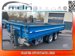 Rimorchio ribaltabile a tre lati HUMBAUR HTK 115024 Tandem Dreiseitenkipper Rampen