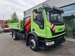 IVECO 140 E 25 Kipper/Kran/Funk/5+6Kreis/2X AHK/33 TKM