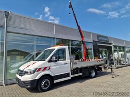 VW Crafter 50 Pritsche+Kran+Funk+Winde+AC+Tempo+AHK