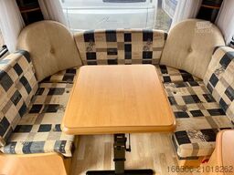 HOBBY 540 UL Einzelbetten Mover Vorzelt Klima