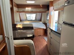 HOBBY 545 KMF La Vita Etagenbett Mover Festbett Dusche